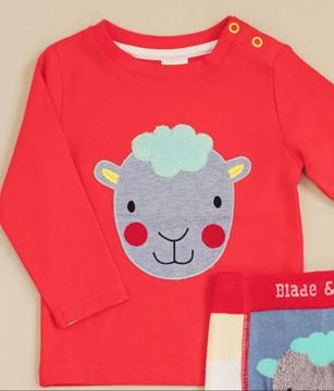 Picture of BRIGHT SHEEP TOP (1-2 YRS)